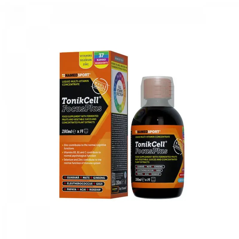 Named Sport Vitamins & Minerals Tonikcell® Focusplus , 1 jar of 280 ml