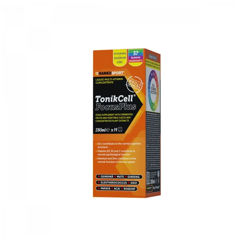 Named Sport Vitamins & Minerals Tonikcell® Focusplus , 1 jar of 280 ml