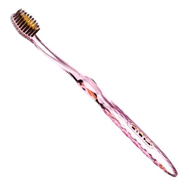 Nano-B Gold Charcoal Toothbrush Pink Colour