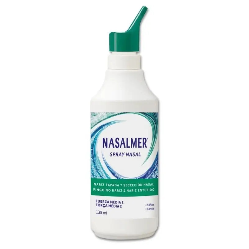 Nasalmer Medium Strength, Daily Nasal Hygiene & Relief, 135 Ml Spray