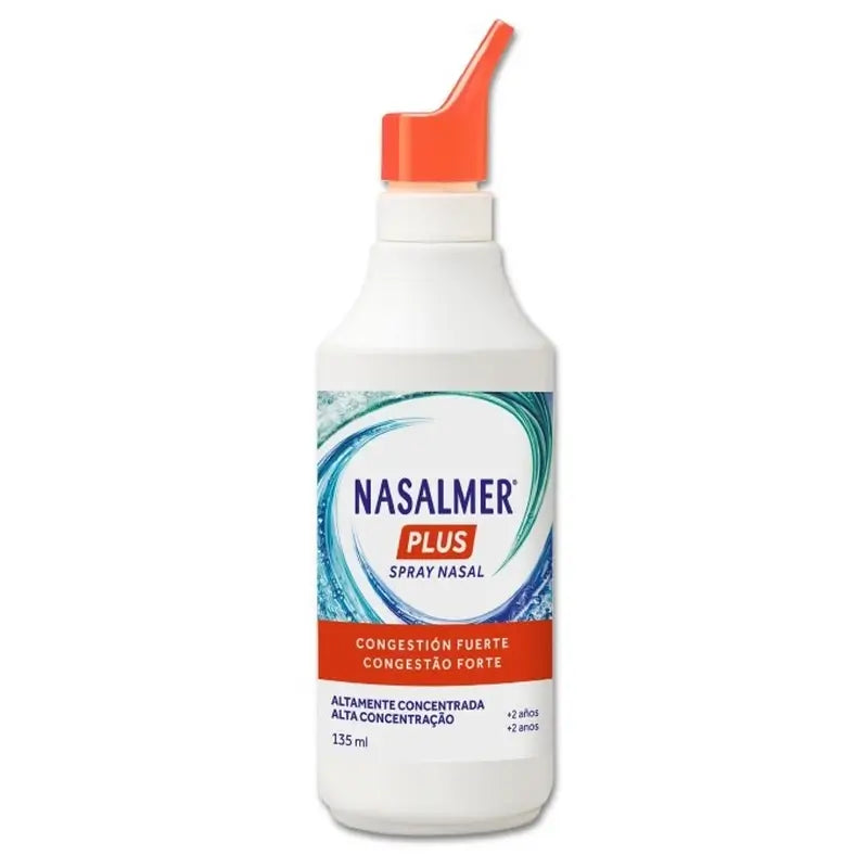 Nasalmer Plus, Nasal Decongestion and Severe Congestion Relief, 135 Ml Spray