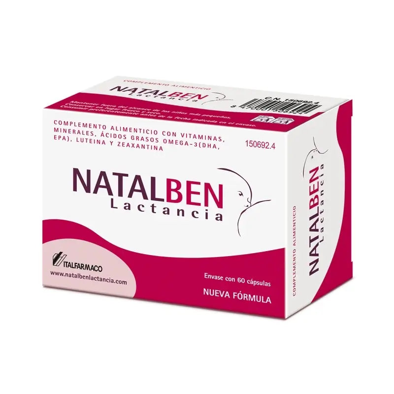 Natalben Lactation , 6 x 60 capsules