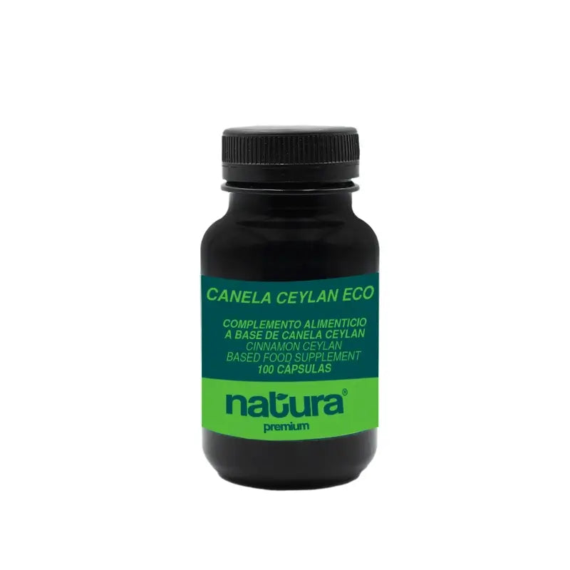 Natura Premium Capsules Cinnamon Ceylan Eco , 100 capsules