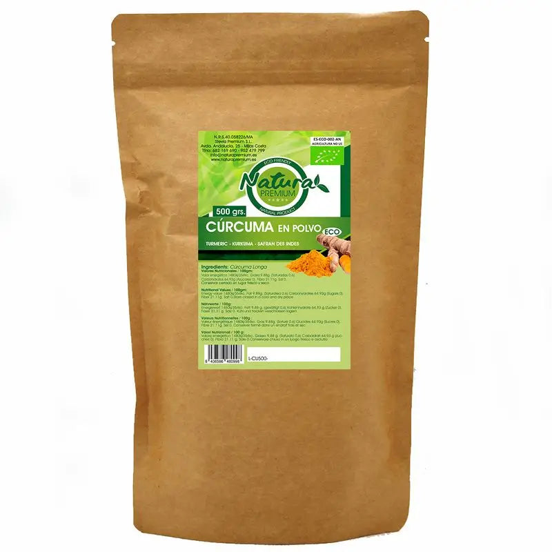 Natura Premium Organic Curcuma Powder , 500 gr