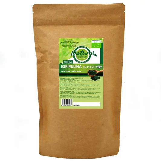 Natura Premium Organic Spirulina Powder , 500 gr