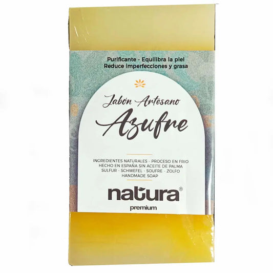 Natura Premium Artisan Facial Soap Sulphur, 107,7 gr