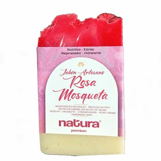 Natura Premium Rosehip Artisan Facial Soap, 107,7 g