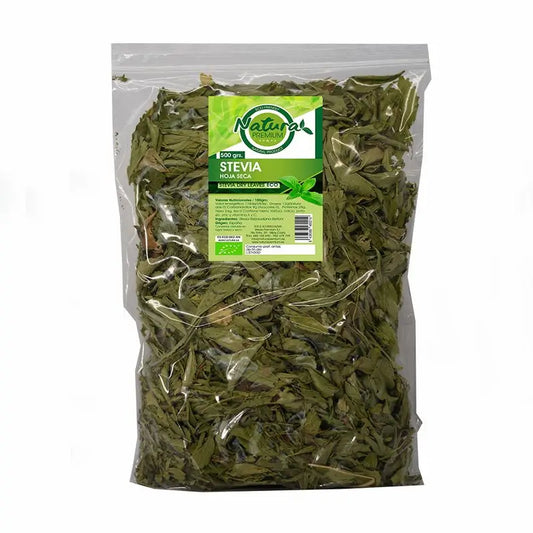 Natura Premium Stevia Dried Leaf Bio , 500 g