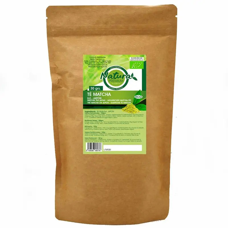 Natura Premium Matcha Tea Uji Bio , 30 g