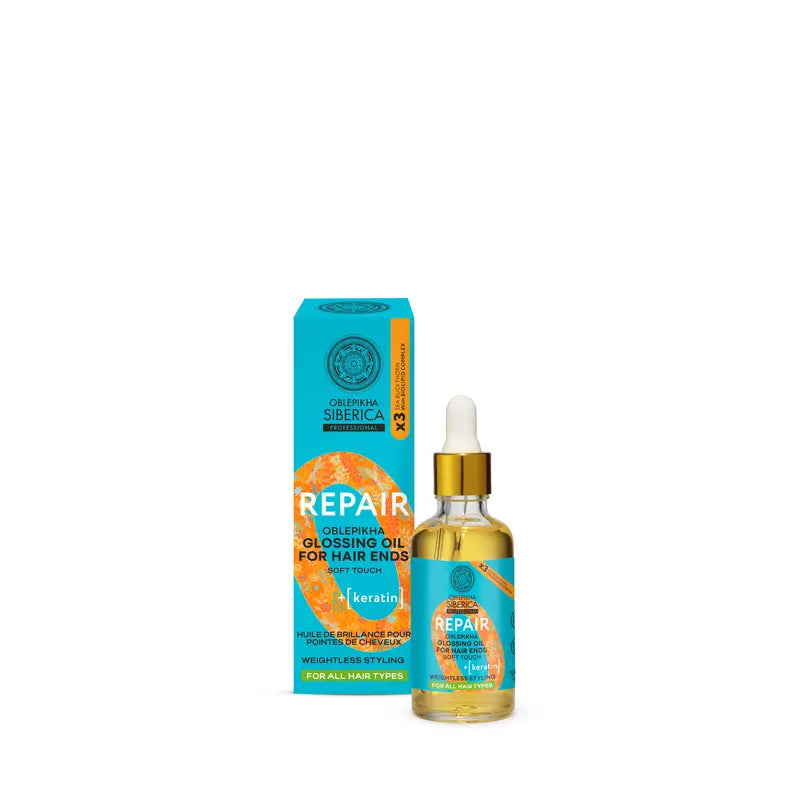 Natura Siberica Shine Repair Oil For Hair Tips, 50 Ml