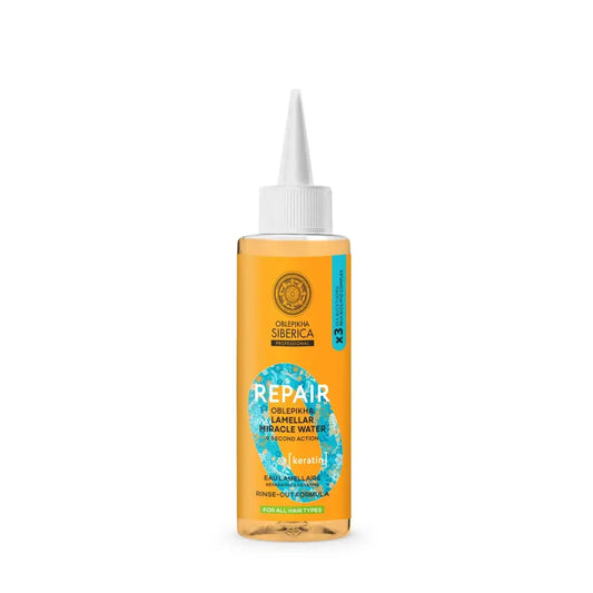 Natura Siberica Keratin Repairing Lathering Water, 200 Ml