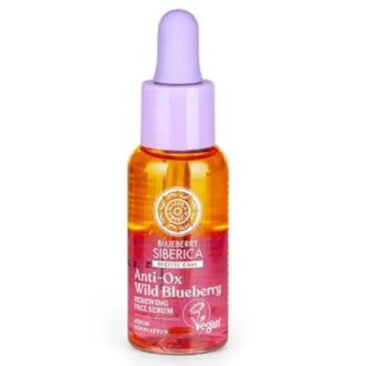 Natura Siberica Anti-Ox Wild Blueberry Na Renewing Facial Serum, 30 ml