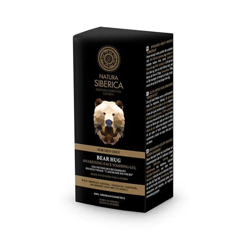Natura Siberica Ns Men Bear Hug Men Facial Cleansing Gel Na, 150 ml