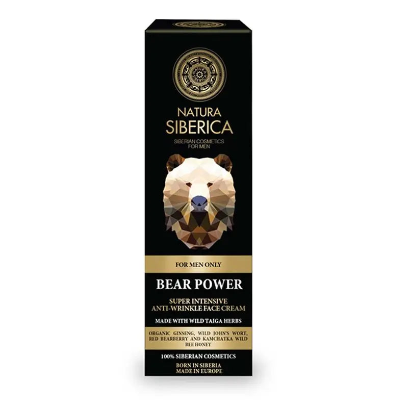 Natura Siberica Ns Men Bear Power Men Anti-Wrinkle Face Cream Na, 50 ml