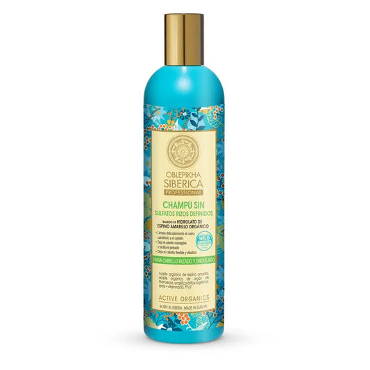 Natura Siberica Oblepikha Sulfate-Free Curl Shampoo Sea Buckthorn Na, 400 ml