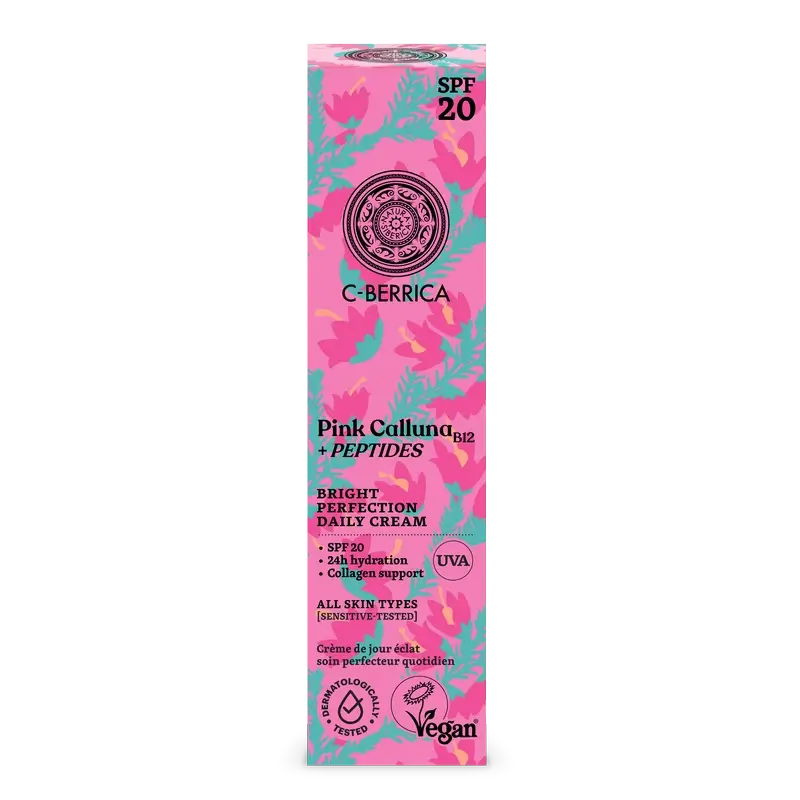 Natura Siberica Facial Day Cream For Perfect, Glowing Skin Spf 20 , 50 ml