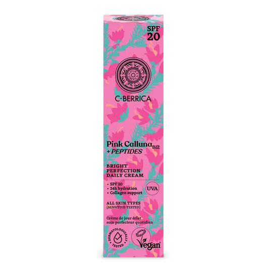 Natura Siberica Facial Day Cream For Perfect, Glowing Skin Spf 20 , 50 ml
