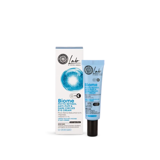 Natura Siberica Phytoretinol Cream To Combat Dark Circles And Puffiness Around The Eyes, 30 Ml
