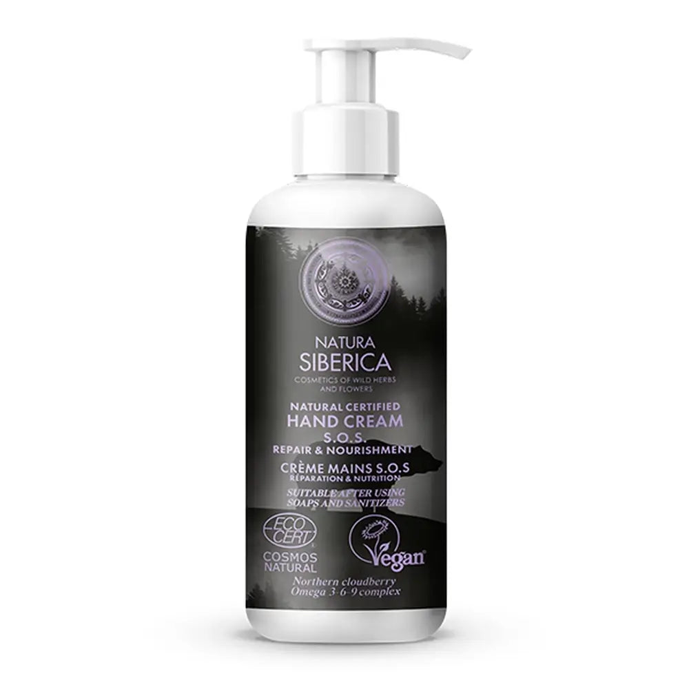 Natura Siberica Sos Hand Cream Repair & Nourishment, 250 Ml