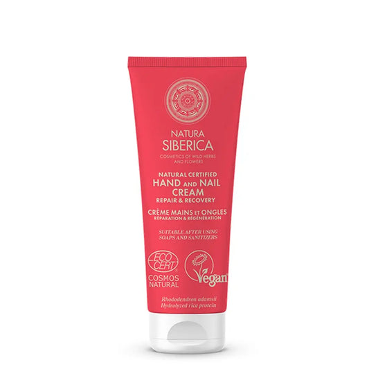 Natura Siberica Hand and Nail Repair and Recovery Cream, 75 Ml