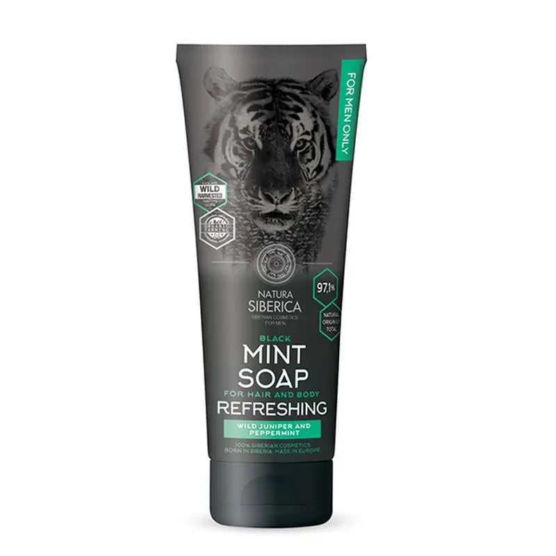 Natura Siberica Ns Men Mint Hair & Body Wash Na, 200 ml