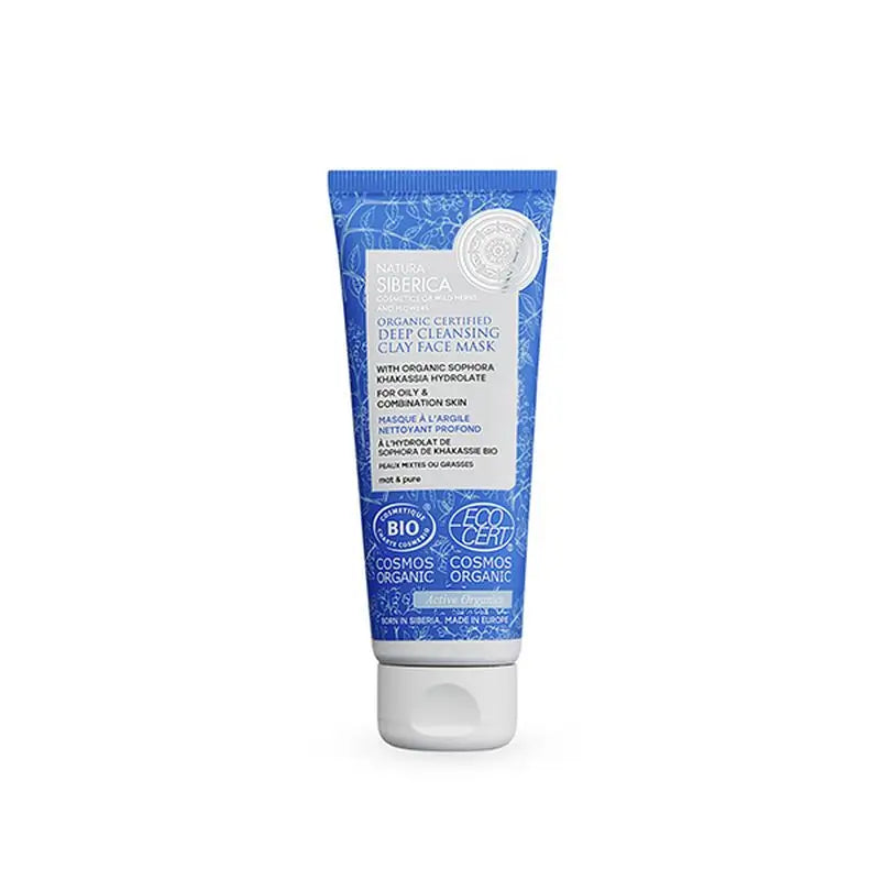 Natura Siberica Ns Facial Treatments New Deep Cleansing Clay Facial Mask Na, 75 ml