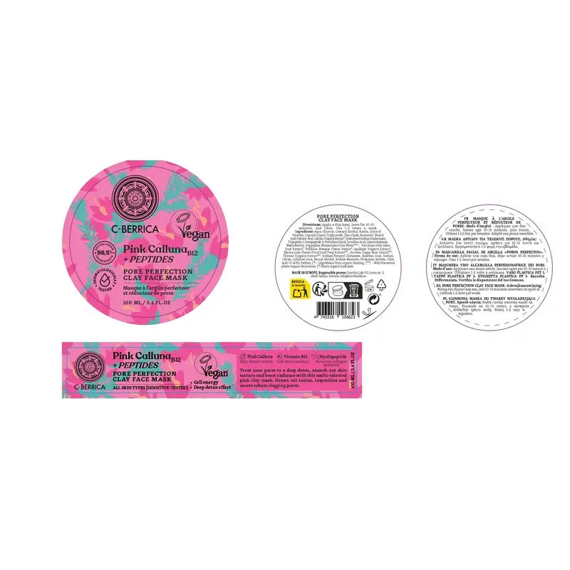 Natura Siberica Perfect Pore Clay Facial Mask , 100 ml