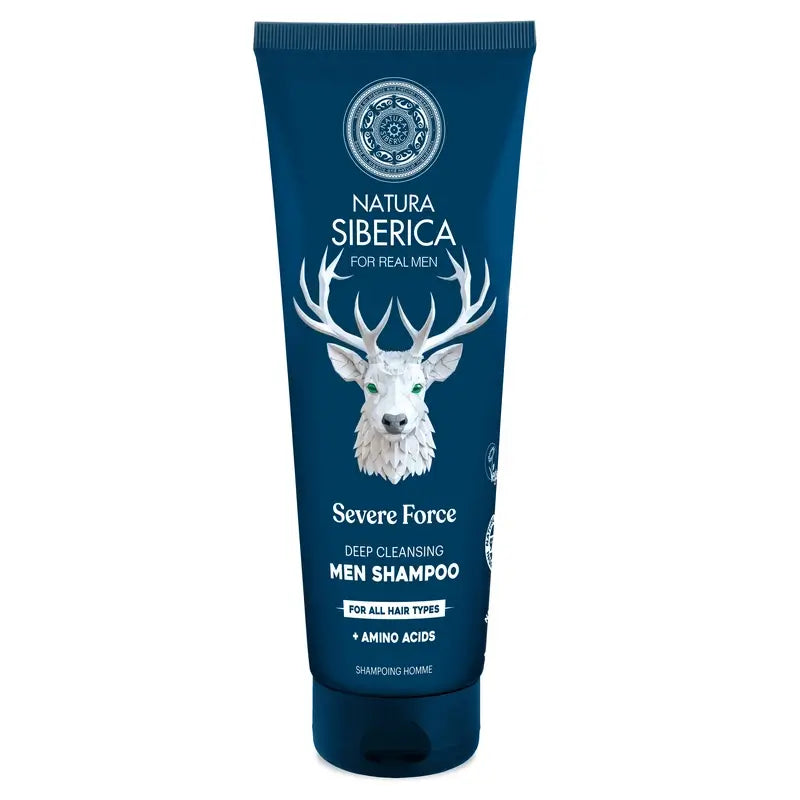 Natura Siberica Men Wild Arctic. Deep Cleansing Shampoo, 200 ml