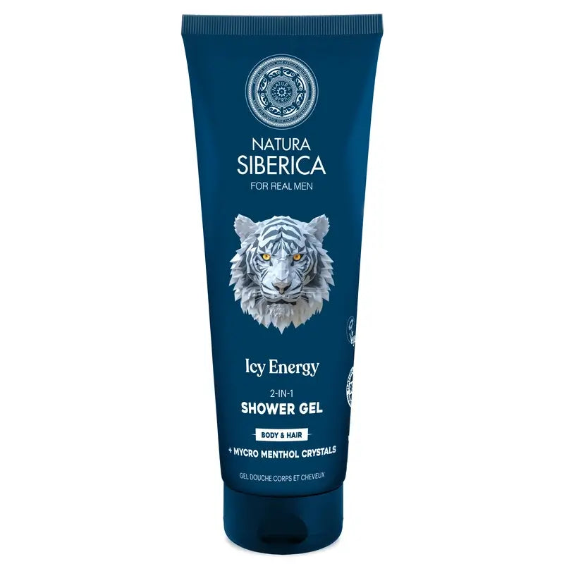 Natura Siberica Men Wild Arctic. 2 In 1 Shower Gel for Hair and Body, 200 ml