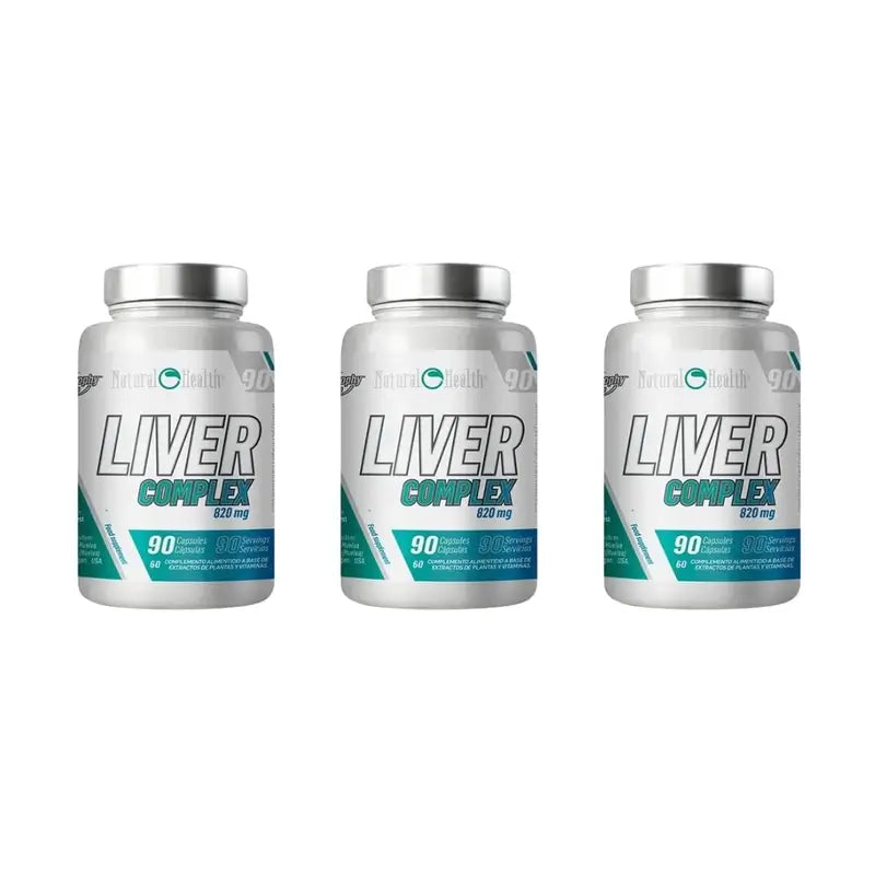 Natural Health Liver Complex Liver Protector, 3X90 Capsules