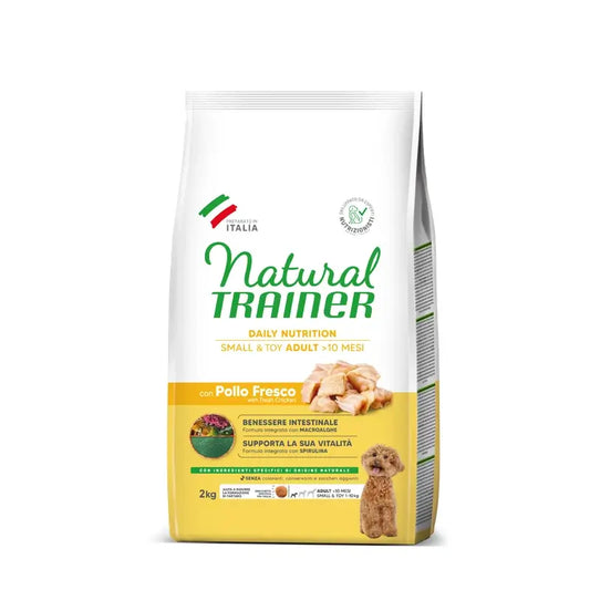 Natural Trainer Canine Adult Mini Chicken 2kg, dog food for dogs
