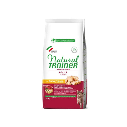 Natural Trainer Feline Adult Chicken 10Kg, cat food