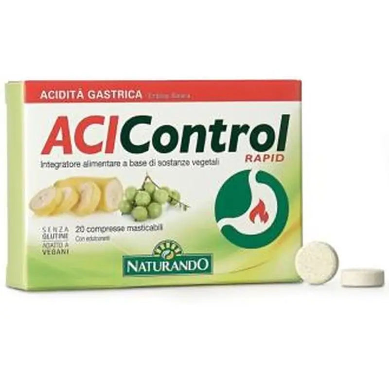 Naturando Acicontrol Rapid 20 Tablets