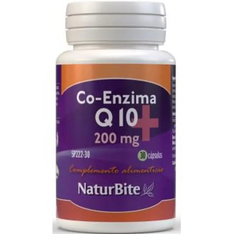 Naturbite Co-Enzyme Q10 200Mg. 30 Capsules
