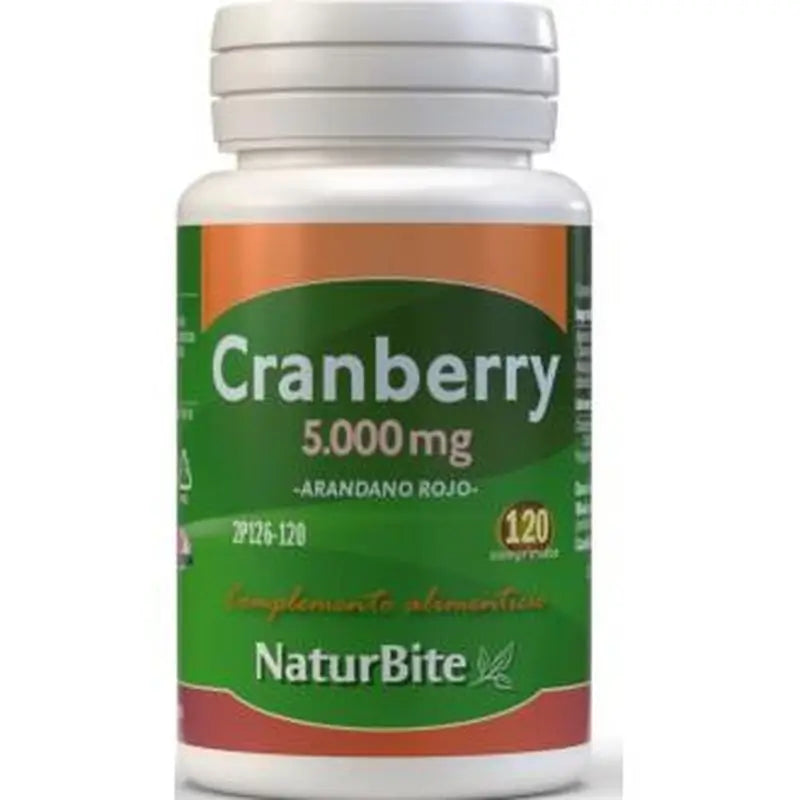 Naturbite Cranberry Cranberry 5000Mg. 120 Tablets