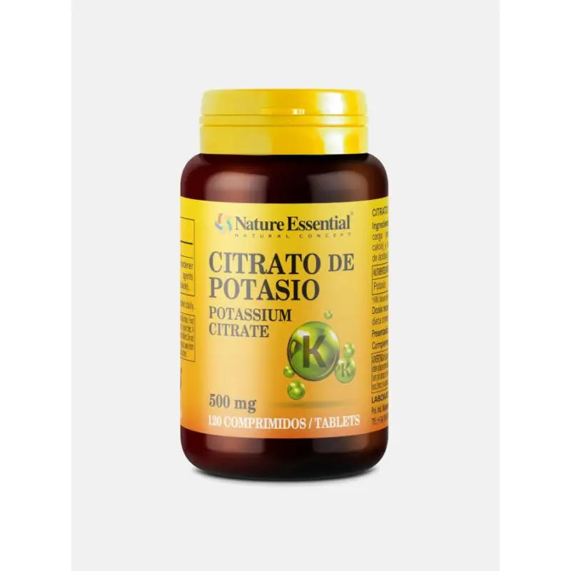 Nature Essential Potassium Citrate 500Mg 120 Tablets