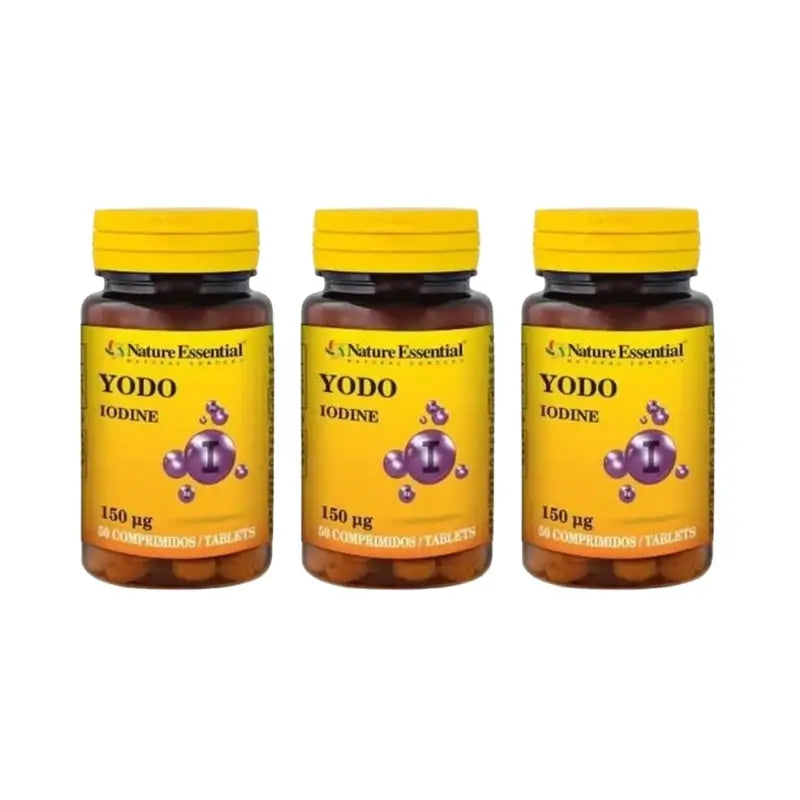 Nature Essential Iodine Pack 3 x 50 tablets