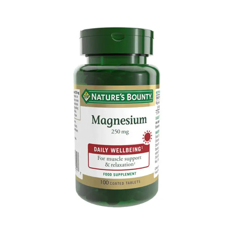 Nature'S Bounty Magnesium 250 mg - 100 Film-coated Tablets