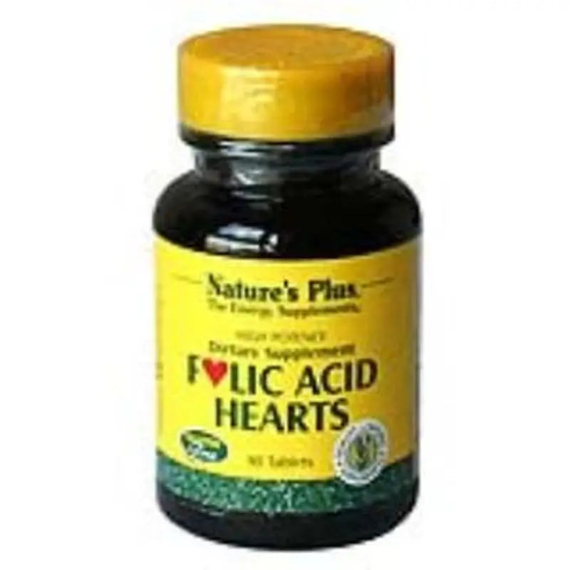 Natures Plus Folic Acid Hearts 90Comp.
