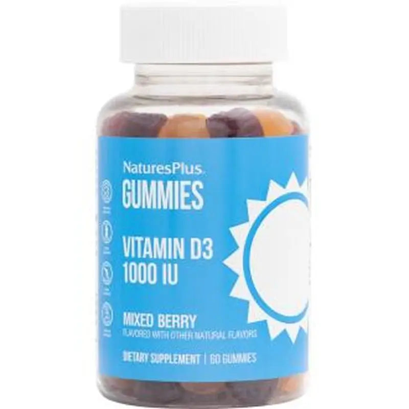 Natures Plus Gummies Vitamin D3 60Gummies.