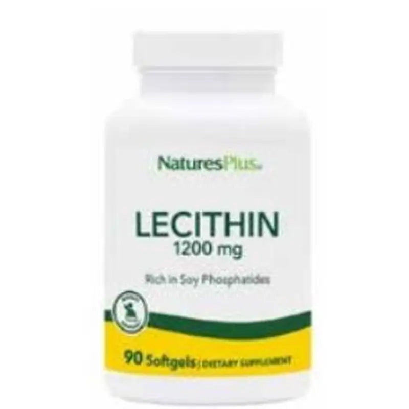 Natures Plus Soy Lecithin 1200Mg, 90 Softgels
