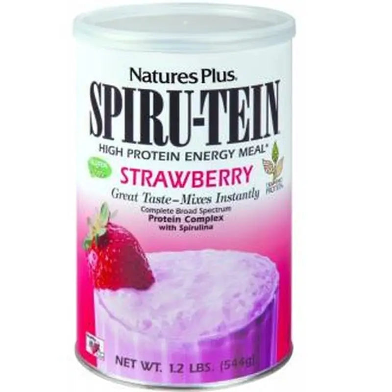 Natures Plus Spiru-Tein Strawberry 544Gr.