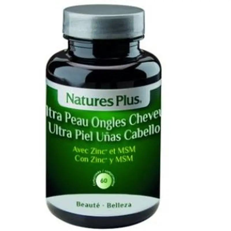 Natures Plus Ultra Skin Hair & Nails 60Comp.