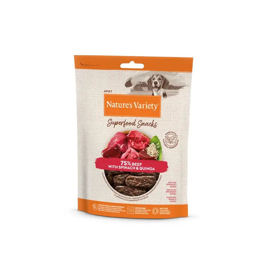 Nature'S Variety Canine Adult Snack Beef, 8 x 85 g, dog snack