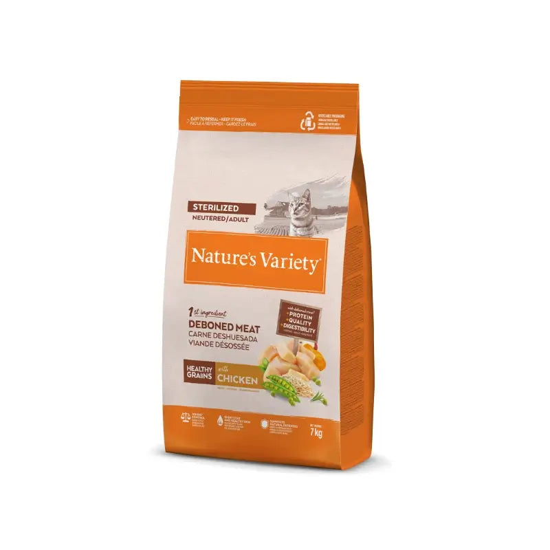 Nature'S Variety Cat Healthy Grain Sterilised Chicken 7Kg