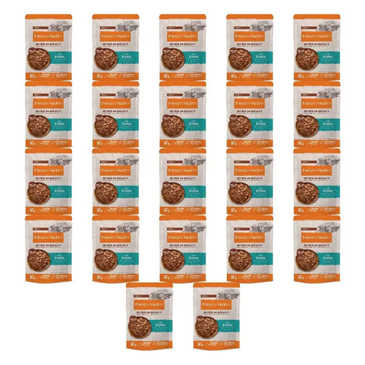 Nature's Variety Wet Cat Food, With Tuna, Single Serve, 22 x 85 g
