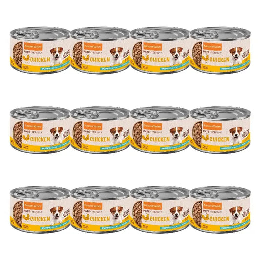 Nature's Variety Wet Dog Food, Mini Puppy, With Chicken, Single Serve, 12 x 200 g