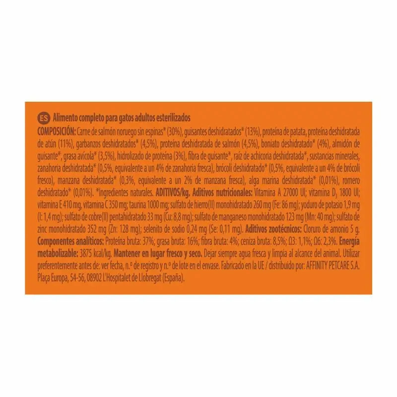 Nature'S Variety Feline Adult Selected Adult Sterilised Salmon 1,25Kg, cat food