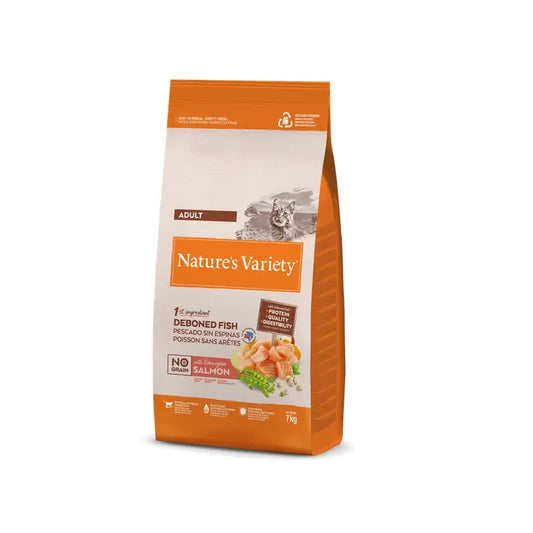 Nature'S Variety Feline Adult Selected Norwegian Salmon, 7 kg, cat food
