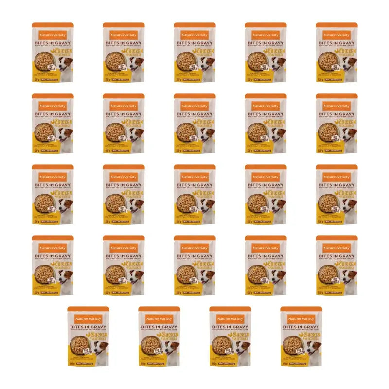 Nature's Variety Mini Chicken and Vegetables, 100 g, pack of 24